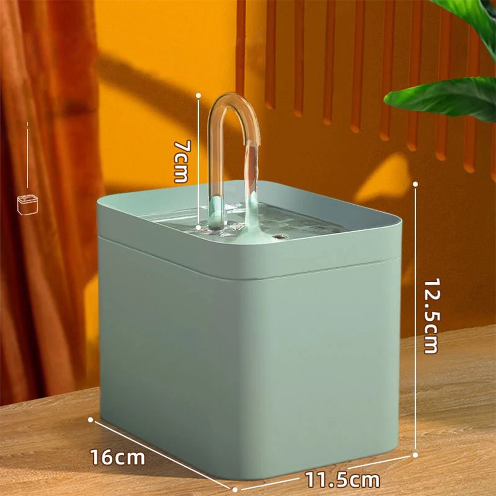 1.5L Automatic Pet Water Fountain USB - PetLiveliest - PetLiveliest - 15L - USB供电 - 宠物饮水器