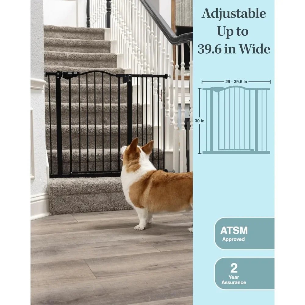 Tall Baby Gate for Stairs &amp; Doorways - PetLiveliest - PetLiveliest - Baby Gate - Dog Gate - Doorways