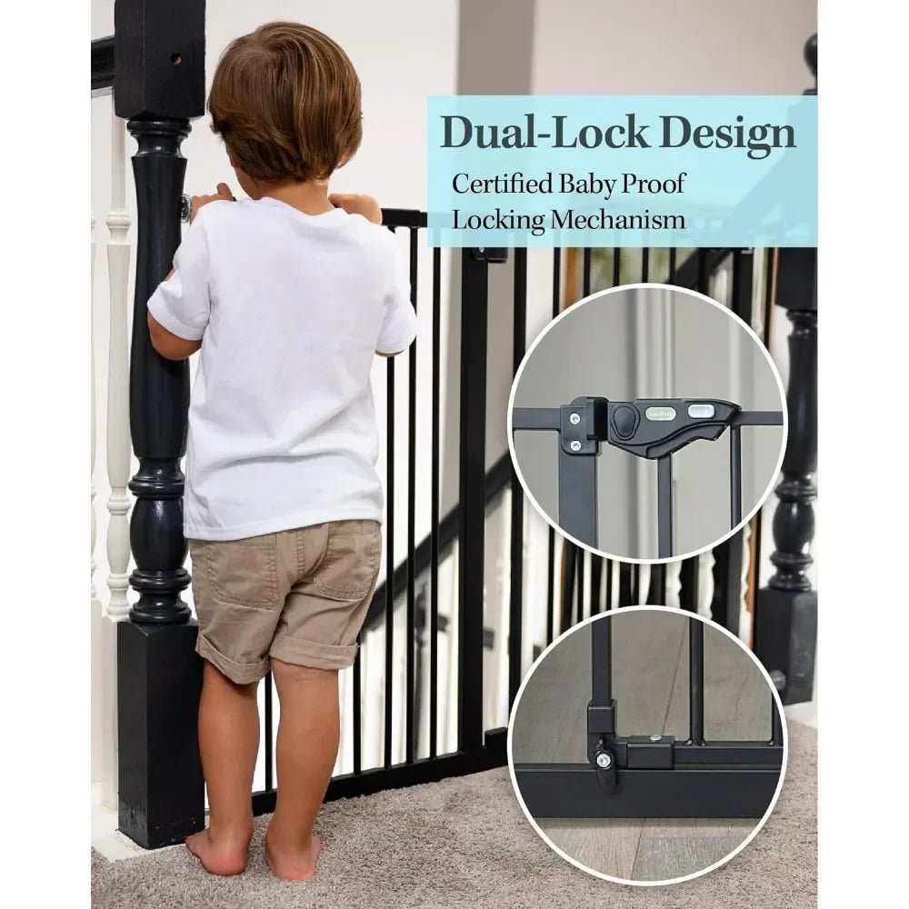 Tall Baby Gate for Stairs &amp; Doorways - PetLiveliest - PetLiveliest - Baby Gate - Dog Gate - Doorways