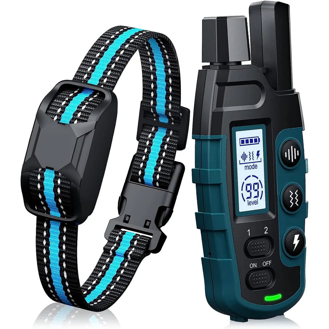 3300Ft Dog Training Collar with Remote Rechargeable Waterproof E Collar Beep Vibration Shock High Quality Pet Training - PetLiveliest - PetLiveliest