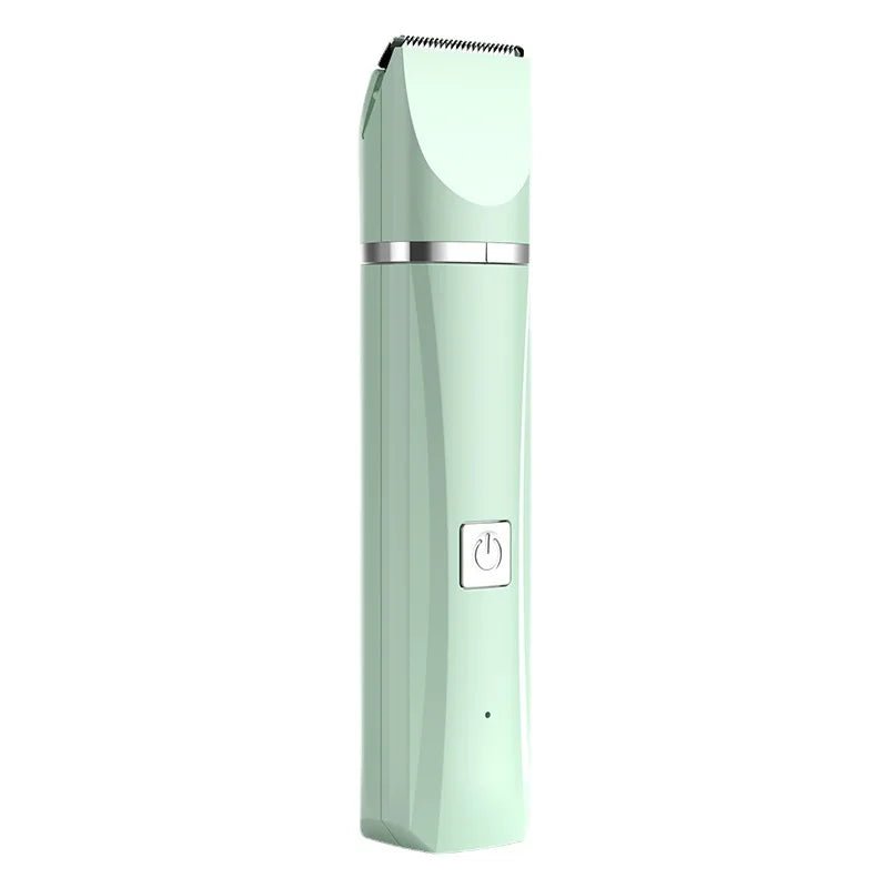 4-in-1 Electric Dog Clippers Set Mint Green Clippers 4-in-1 Cordless Electric Low Noise Waterproof PetLiveliest