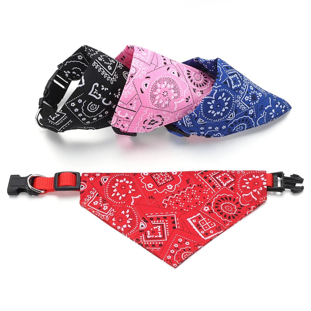 Adjustable Triangular Bandage Dog Bandana - PetLiveliest - PetLiveliest - 三角巾 - 可调式 - 小狗猫