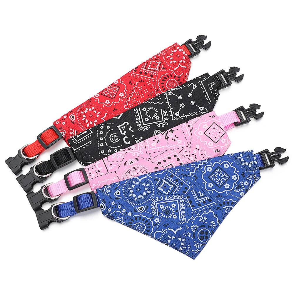 Adjustable Triangular Bandage Dog Bandana - PetLiveliest - PetLiveliest - 三角巾 - 可调式 - 小狗猫