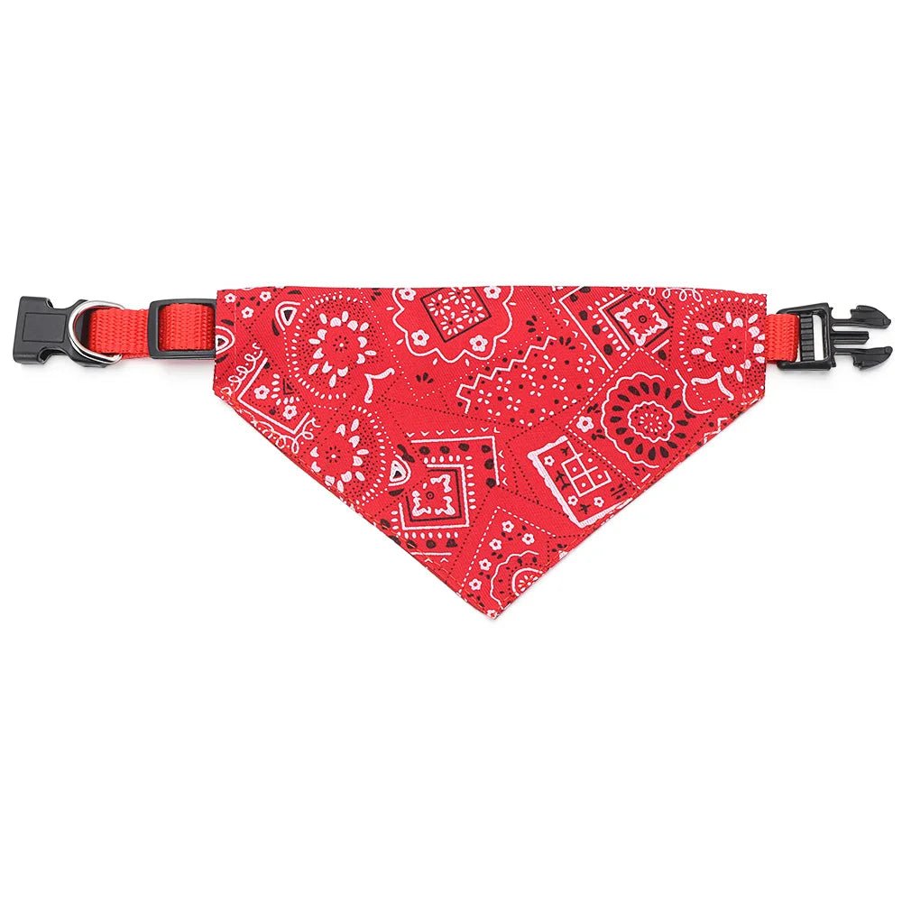 Adjustable Triangular Bandage Dog Bandana - PetLiveliest - PetLiveliest