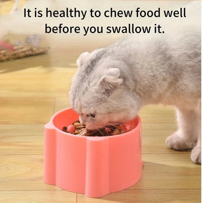 Anti-Choking Pet Slow Food Bowl Bowls cat dog durable healthy eating slow feeder PetLiveliest