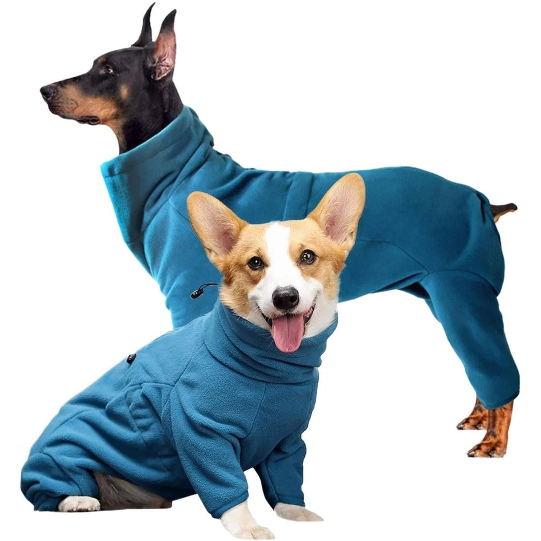 Fleece Waterproof Jumpsuit - PetLiveliest - PetLiveliest