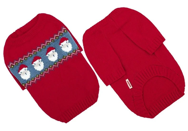 Christmas Pet Clothes by HOOPET Sweaters Cat Clothes Christmas Cotton Medium Dogs Small Dogs PetLiveliest