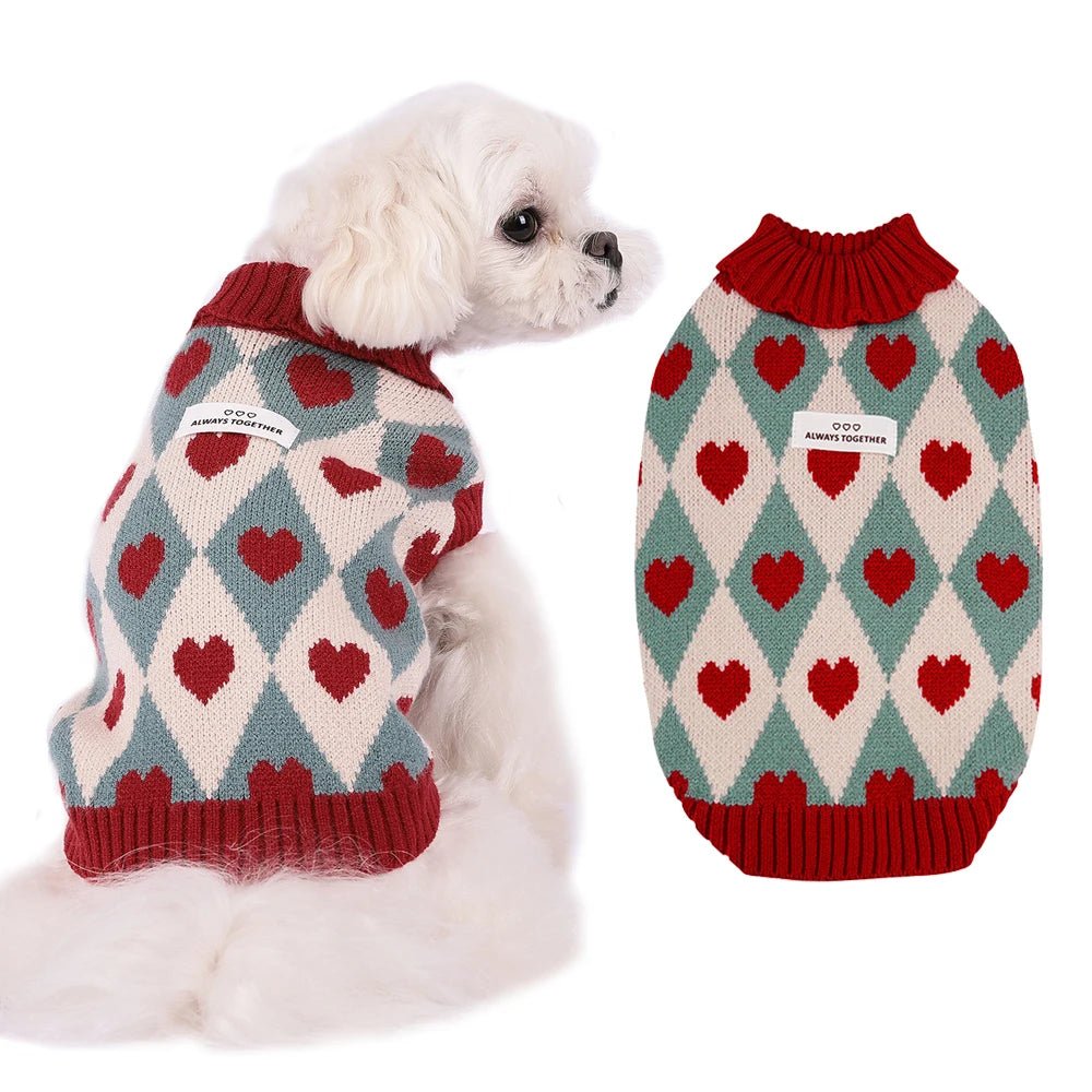 Cute Pattern Knitted Sweater - PetLiveliest - PetLiveliest - 