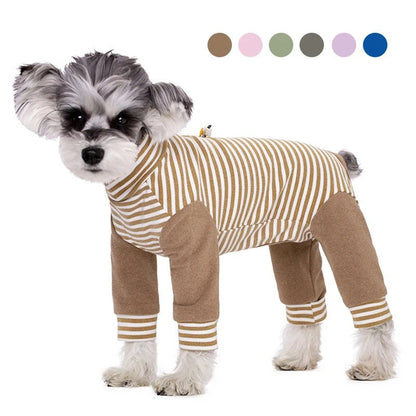 DE Velvet Fleece Dog Jumpsuit - PetLiveliest - PetLiveliest - 