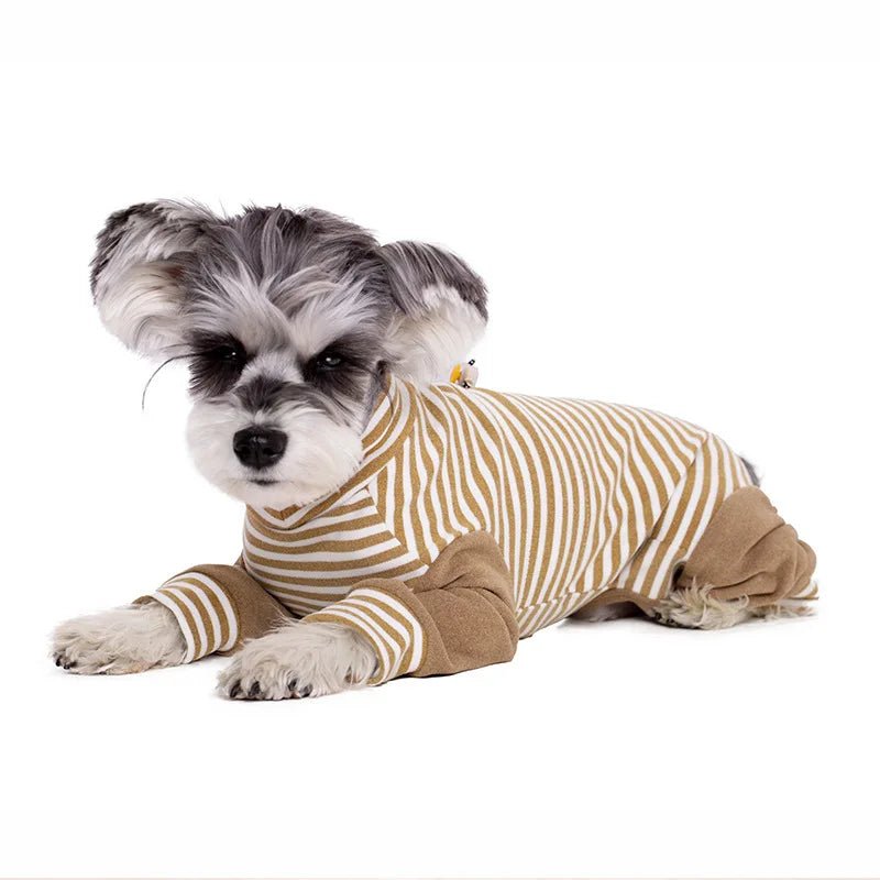 DE Velvet Fleece Dog Jumpsuit - PetLiveliest - PetLiveliest - 