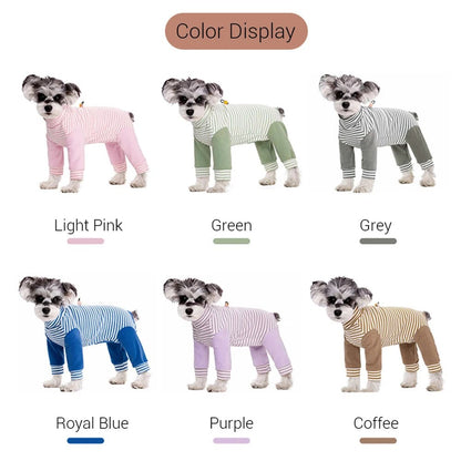 DE Velvet Fleece Dog Jumpsuit - PetLiveliest - PetLiveliest - 