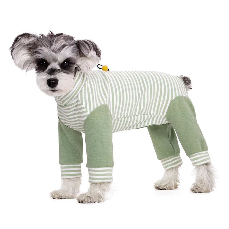 DE Velvet Fleece Dog Jumpsuit - PetLiveliest - PetLiveliest - 