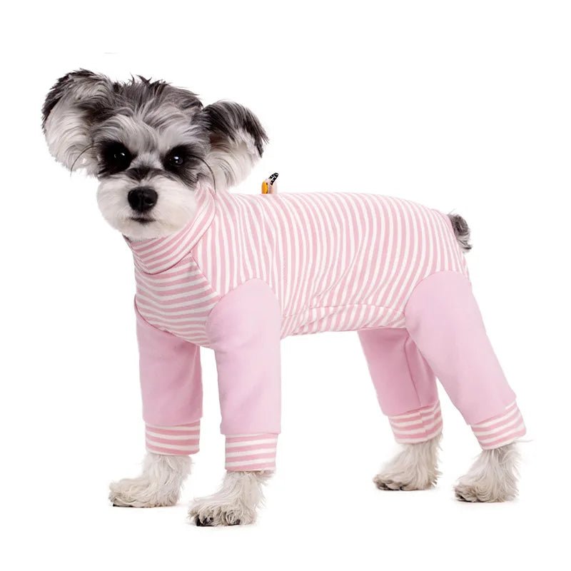 DE Velvet Fleece Dog Jumpsuit - PetLiveliest - PetLiveliest - 