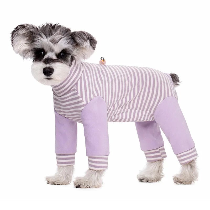 DE Velvet Fleece Dog Jumpsuit - PetLiveliest - PetLiveliest - 