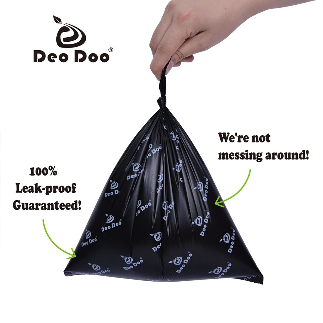 DeoDoo Biodegradable Dog Poop Bags - Strong &amp; Earth - Friendly - PetLiveliest - PetLiveliest - Biodegradable - Corn Starch Blend - Dog Poop Bags