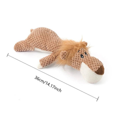 Dinosaur Plush Dog Squeaky Toy - PetLiveliest - PetLiveliest - 互动 - 恐龙 - 易清洁