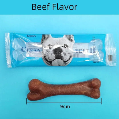 Dog Snack Molar Stick Natural Treats Chicken Beef Flavor Bone Teeth Cleaning - PetLiveliest - PetLiveliest - 牙齿清洁 - 牛肉味 - 狗零食