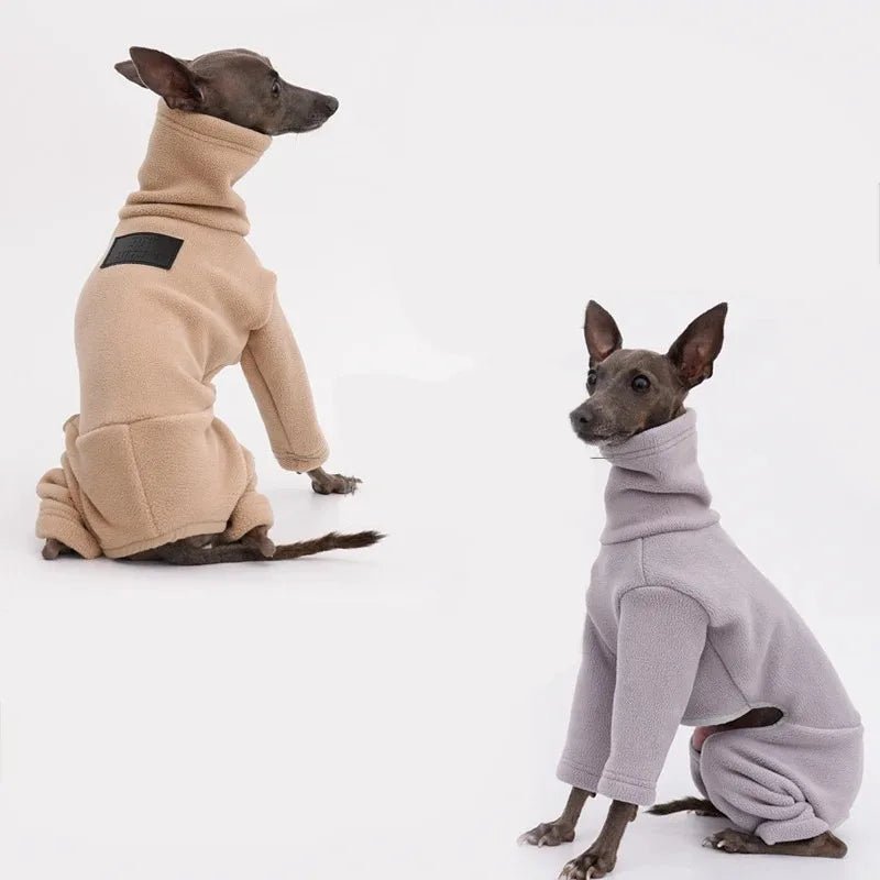 Double Sided Polar Fleece Four - legged Jumpsuit - PetLiveliest - PetLiveliest - 