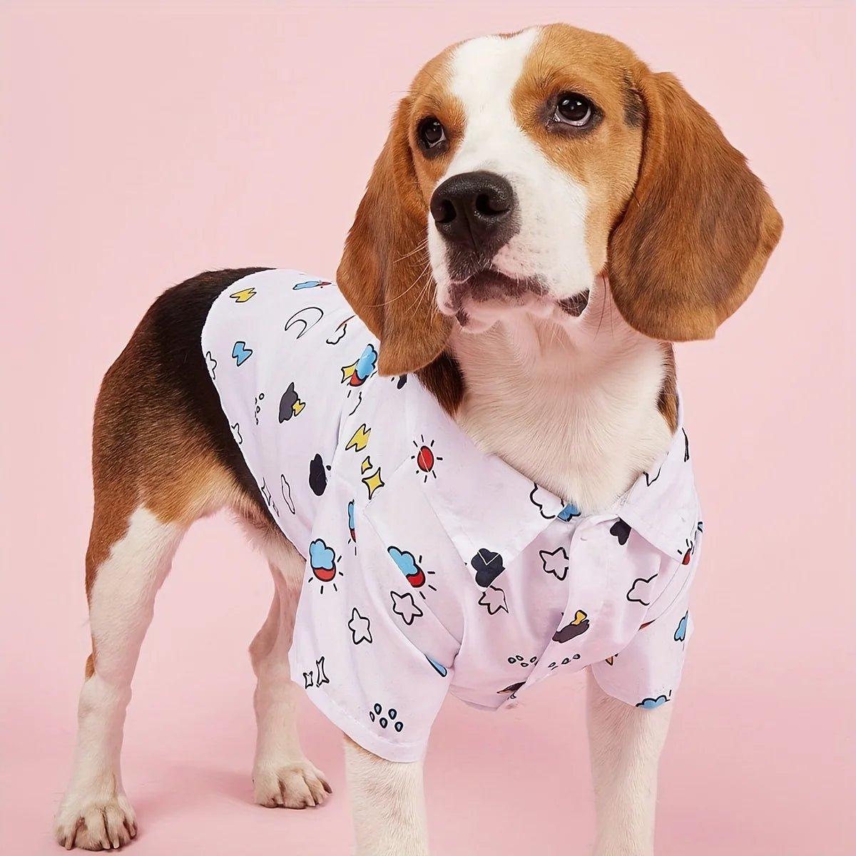 Floral Dog &amp; Cat Shirt - Soft, Breathable &amp; Stylish Pet Outfit - PetLiveliest - PetLiveliest - 