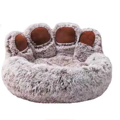 Fluffy Dog Bed Plush Kennel - Large Sizes for Pets - PetLiveliest - PetLiveliest - 多尺寸选择 - 大狗床 - 宠物主题