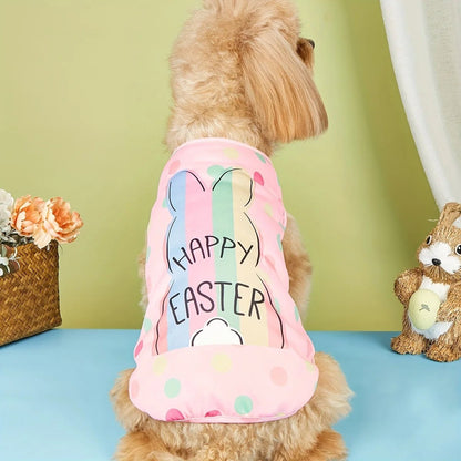 Happy Easter Dog Vest - PetLiveliest - PetLiveliest - 复活节 - 小型宠物 - 粉色