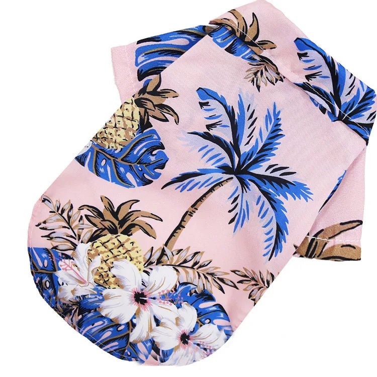 Hawaiian Beach Dog Shirt - Lightweight &amp; Breathable Summer Outfit - PetLiveliest - PetLiveliest - 