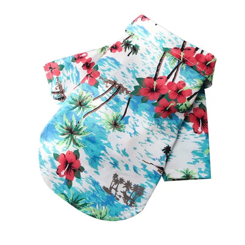 Hawaiian Beach Dog Shirt - Lightweight &amp; Breathable Summer Outfit - PetLiveliest - PetLiveliest - 