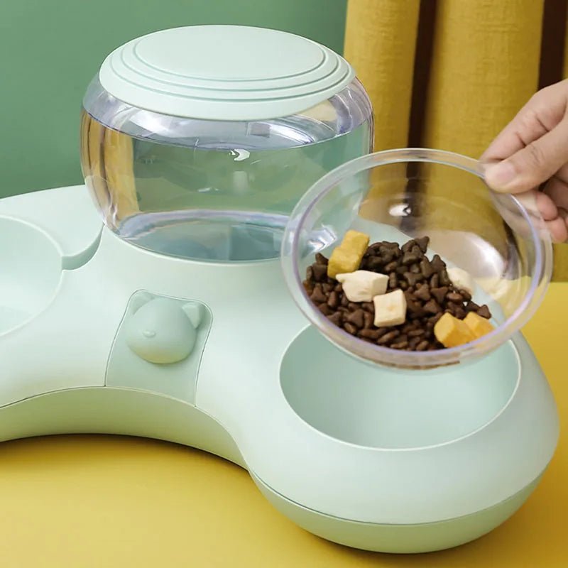 HOOPET Automatic Feeding Bowl - PetLiveliest - PetLiveliest - 狗碗 - 猫碗 - 自动饮水碗