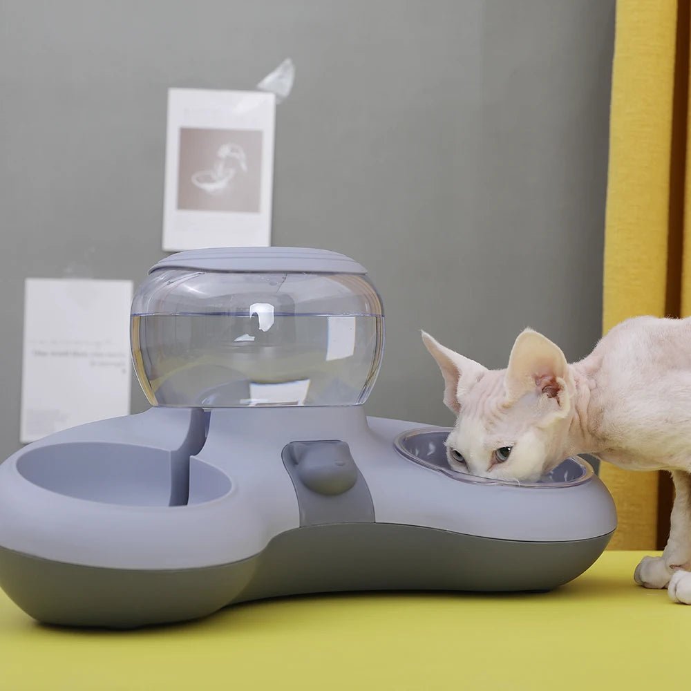 HOOPET Automatic Feeding Bowl - PetLiveliest - PetLiveliest - 狗碗 - 猫碗 - 自动饮水碗