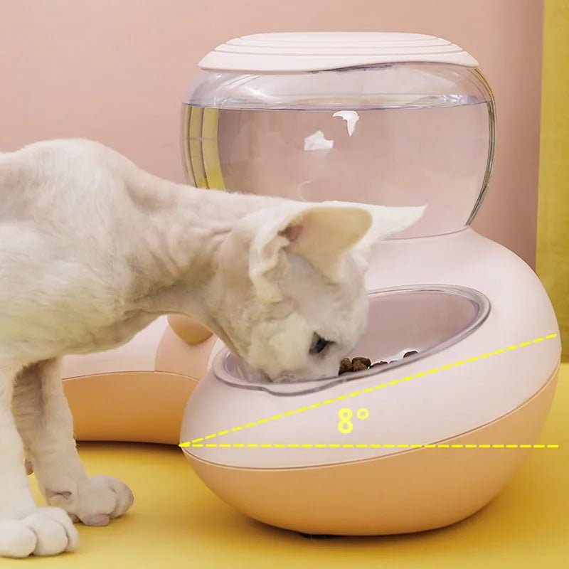 HOOPET Automatic Feeding Bowl - PetLiveliest - PetLiveliest - 狗碗 - 猫碗 - 自动饮水碗