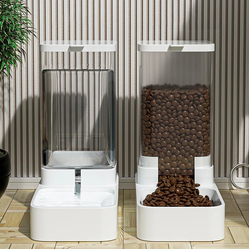 HOOPET Automatic Pet Feeder &amp; Water Bowl - PetLiveliest - PetLiveliest - 储物容器 - 喂食器具 - 狗