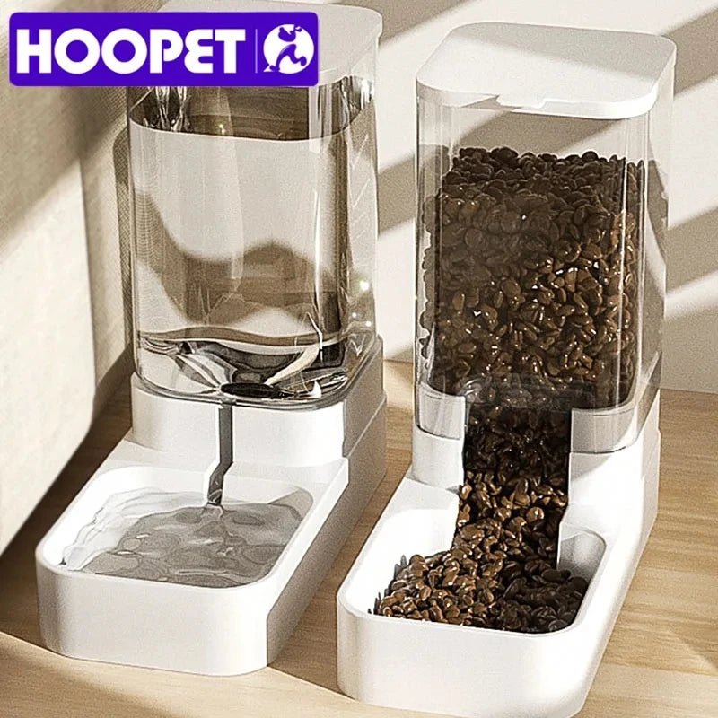 HOOPET Automatic Pet Feeder &amp; Water Bowl - PetLiveliest - PetLiveliest - 储物容器 - 喂食器具 - 狗