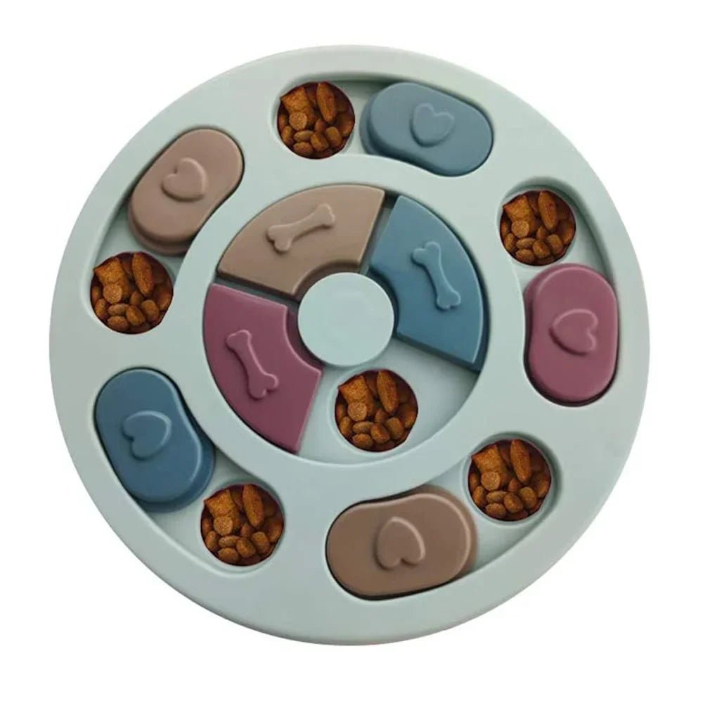 Interactive Dog Puzzle Toy - IQ Food Dispenser - PetLiveliest - PetLiveliest - 交互式 - 減慢進食 - 狗