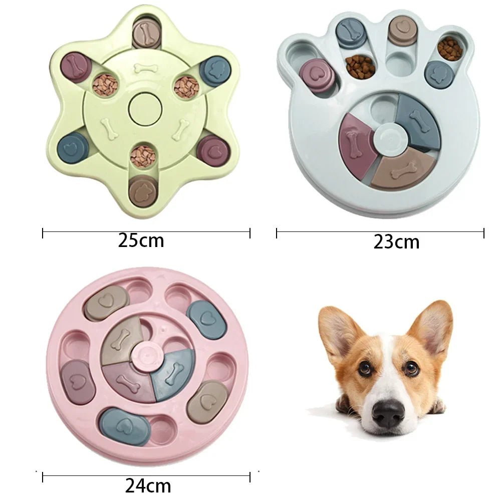 Interactive Dog Puzzle Toy - IQ Food Dispenser - PetLiveliest - PetLiveliest - 交互式 - 減慢進食 - 狗