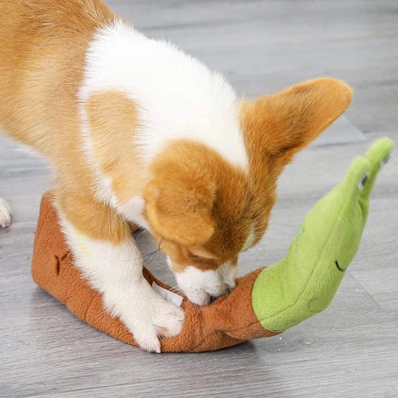 Interactive Snail Snuffle Toy for Dogs - PetLiveliest - PetLiveliest - 交互式玩具 - 可嗅查玩具 - 宠物饲料玩具