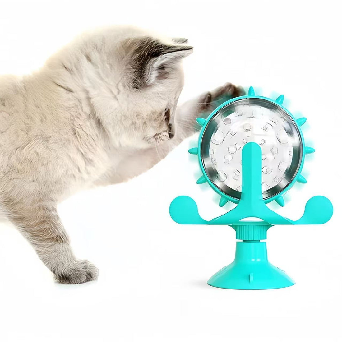 Interactive Windmill Treat Dispensing Dog Toy - PetLiveliest - PetLiveliest