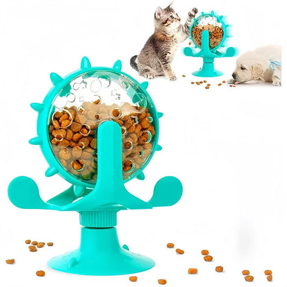 Interactive Windmill Treat Dispensing Dog Toy | Fun &amp; Engaging for Dogs - PetLiveliest - PetLiveliest - Cat Toy - Dog Toy - Interactive