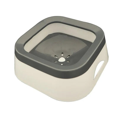 Large Capacity Anti-Splash Dog Water Bowl grey Spill Proof Bowls & Diners Anti-splash Dog Waterer Drinker Large Capacity Water Bowl PetLiveliest