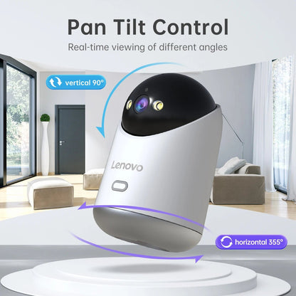 Lenovo 3MP WiFi Smart Home Camera - PetLiveliest - PetLiveliest - 3MP - WiFi连接 - 双向音频