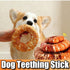 Pet Chew Toy Dental Cleaning Stick Fun Cowhide Chicken Duck Donut - PetLiveliest - PetLiveliest - 互动游戏 - 宠物狗 - 清洁棒