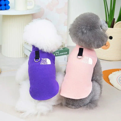 Pet Dog Clothes Autumn Winter Coat Fleece Warm Sweater Vest - PetLiveliest - PetLiveliest - Fleece - Pet Clothing - Small Dog