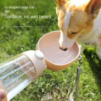 Portable Dog Water Bowl &amp; Food Dispenser - PetLiveliest - PetLiveliest - 便携式 - 旅行 - 狗