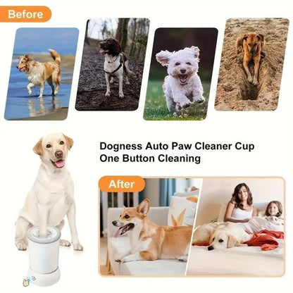 Portable Electric Pet Paw Cleaner Paw & Nail Care Automatic Dog Cat Foot Washer Paw Cleaner Portable PetLiveliest