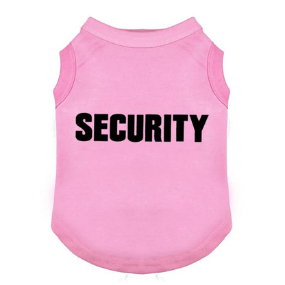 Security Cotton Summer Vest - PetLiveliest - PetLiveliest - 