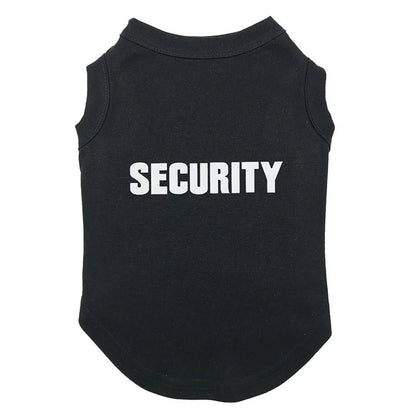 Security Cotton Summer Vest - PetLiveliest - PetLiveliest - 