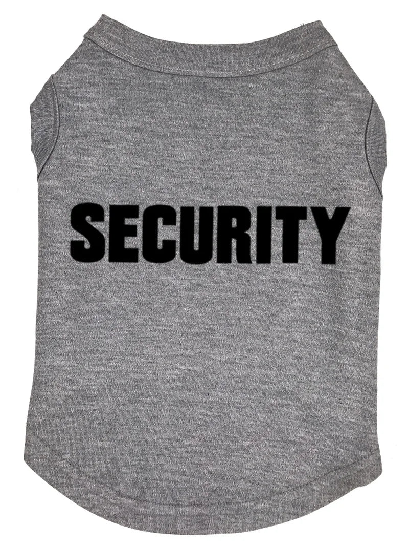 Security Cotton Summer Vest - PetLiveliest - PetLiveliest - 