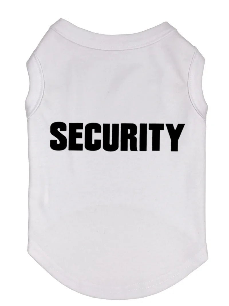 Security Cotton Summer Vest - PetLiveliest - PetLiveliest - 