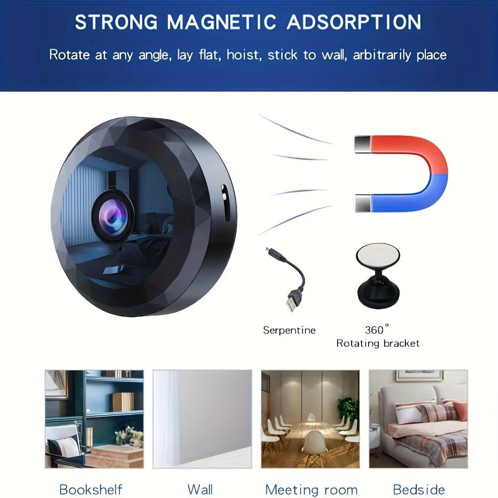 Smart Home Mini WiFi Camera - PetLiveliest - PetLiveliest