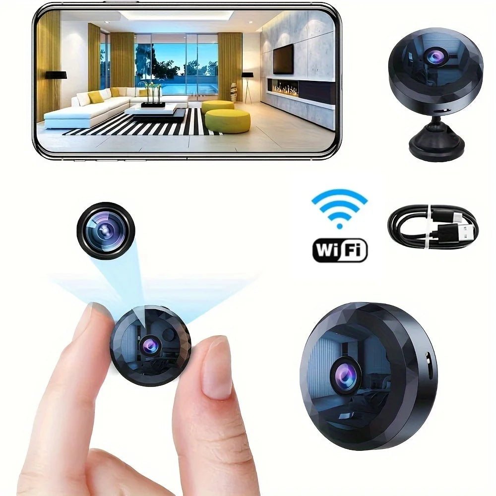 Smart Home Mini WiFi Camera - PetLiveliest - PetLiveliest