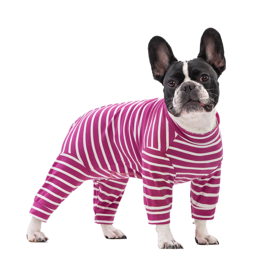 Striped Soft Breathable Jumpsuit - PetLiveliest - PetLiveliest